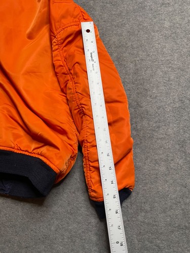 Polo Ralph Lauren Freedom Seekers Reversible Bomber Jacket Orange Boys S(8) - Picture 15 of 15