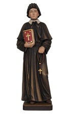 Saint Elizabeth Anne Seton Statue cm 30 - Hand Painted Wooden