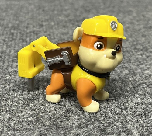 Paw Patrol RUBBLE Action Pup Figure Toy Action Figure Drill - Picture 2 of 3