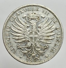 VITTORIO EMANUELE III 1901-1945 -NI/25 CENTESIMI 1903