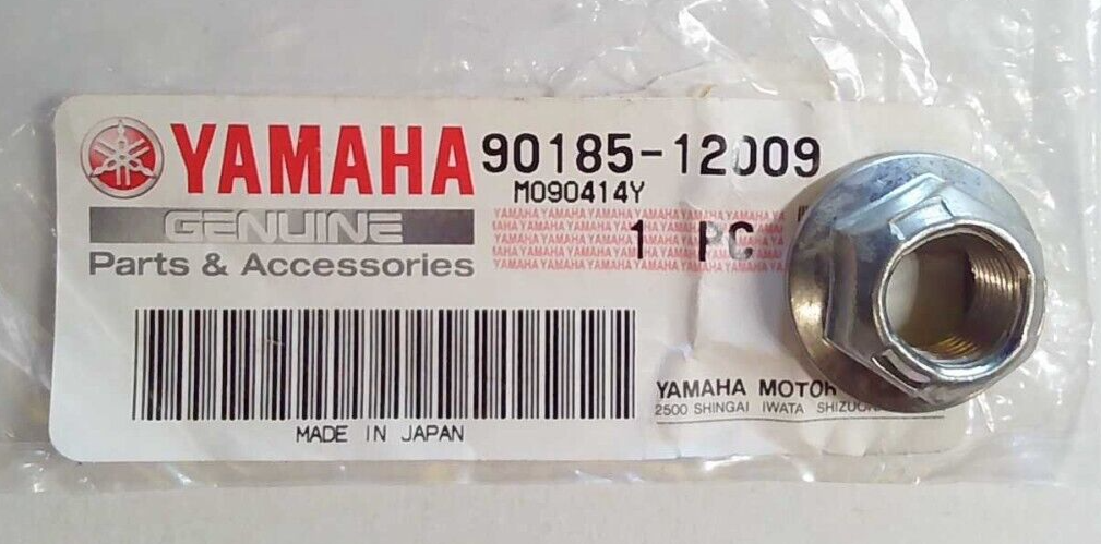 NOS Yamaha Self-Locking Nut 90185-12009 NEW OEM | eBay