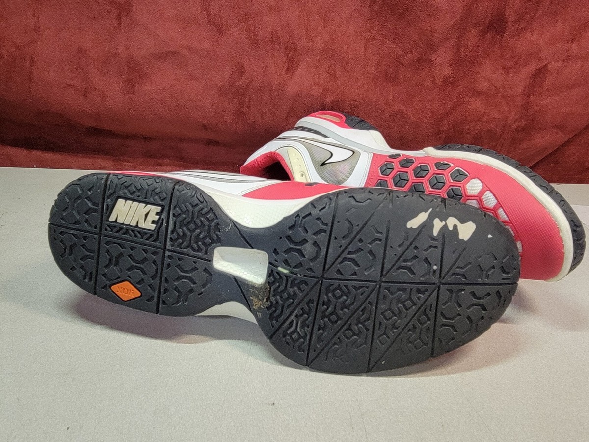 Nike テニスシューズ Air Max CourtBALLISTEC4.3 Nike Air Max Courtballistec Shoes Mens Hot Pink/White/Gray