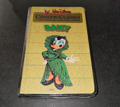 Daisy (VHS, 1984) Disney Limited Gold Cartoon Classics Rare Brand New Sealed