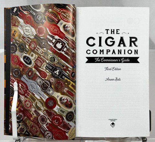 The Cigar Companion Connoisseurs Guide Third Edition Hardcover Book Anwer Bati - Picture 2 of 7