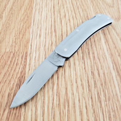 Hard Hat Classic Folding Knife 2.13'' Satin Finish Stainless Steel Construction