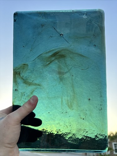 Kokomo Dalle de Verre - 9019 - Steel Blue with Wisps 