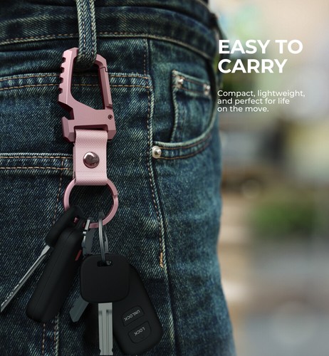 Dexnor Heavy Duty Key Chain Bottle Opener Carabiner Key Ring Clip Accessories - Picture 31 of 36