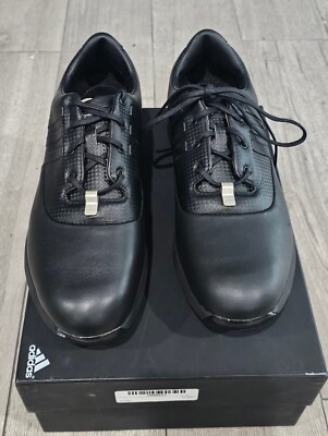 NWB Porsche Design Adidas P5000 Men Golf II Black Leather 