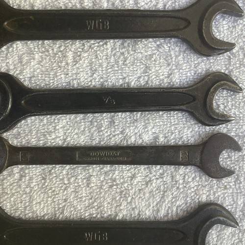 8pc LOT Mercedes-Benz, DOWIDAT BMW Open End & Offset Wrenches - Picture 7 of 8