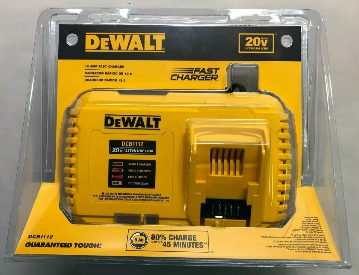Dewalt 20 volt fast charger outlet