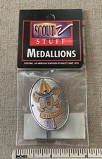 NOS Boy Scouts FIRST CLASS Hiking Staff Shield MEDALLION BSA Badge Camp Hike