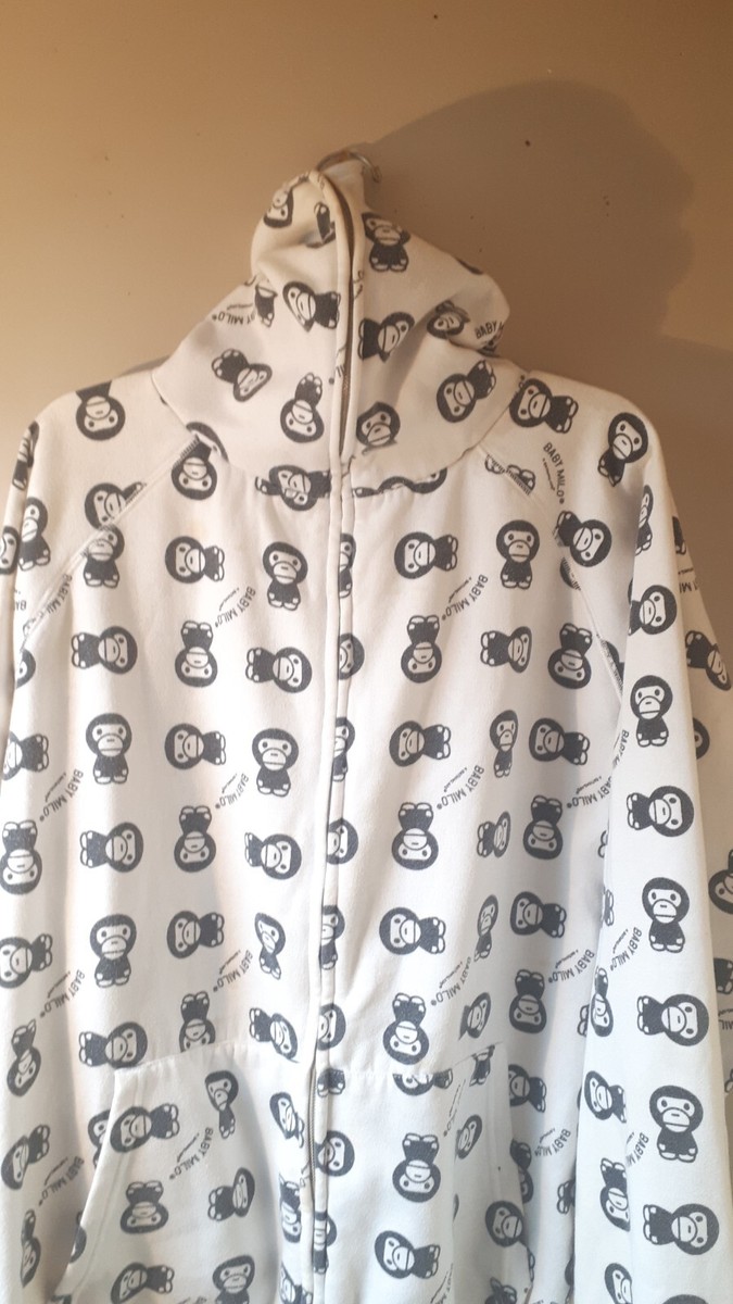 Baby Milo Vintage Bape A Bathing Ape Nowhere Full zip Hoodie