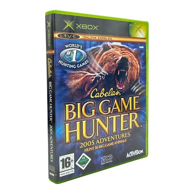 Cabela's Big Game Hunter Microsoft XBox Classic Spiel - Komplett OVP