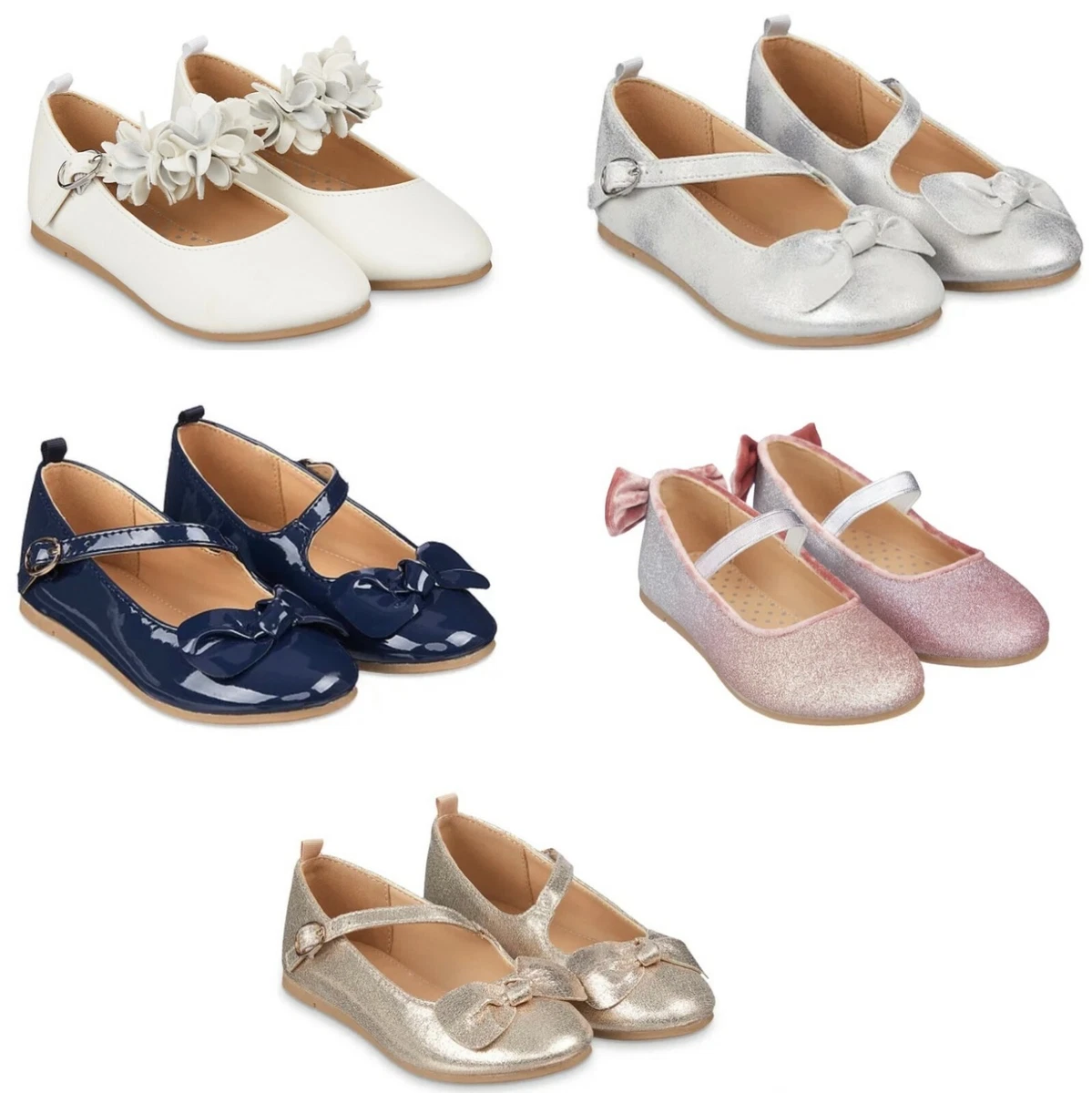 MOTHERCARE Girls Shoes Mary Jane Occasion Party Bridesmaid Spanish Traditional