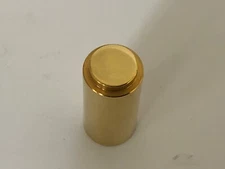 1911 End Cap Commander size smooth Stainless 24k gold plated