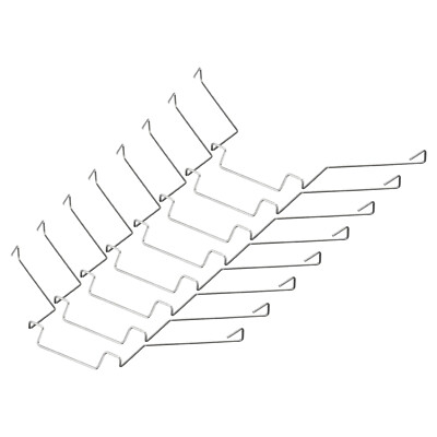Pc Buckles 8pcs CPU Heatsink Fan Buckles, 11CM Fixing Clips for Computer ...