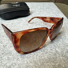 Vintage Oversized Riviera Sunglasses Tortoise Made In Hong Kong
