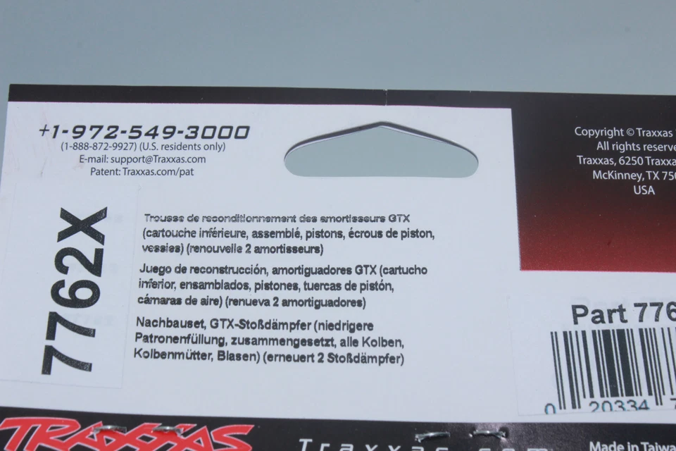 Traxxas TRX 7762 X Rebuild Kit V2 GTX Dämpfer X-Maxx 8S, XRT VXL, X-Maxx NEU - Bild 3 von 4
