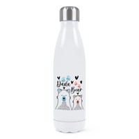 Dada BäR Doppelwand Wasserflasche Vatertag Worlds Best Toll Geburtstag