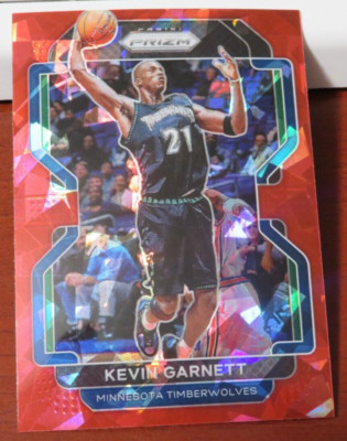 8934 2021-22 PRIZM KEVIN GARNETT #256 RED ICE | eBay