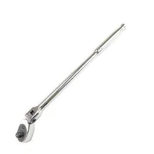  1/4" x 11" - 36 Tooth Extra Long Flexible Head Ratchet Handle
