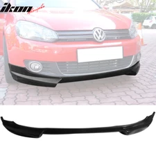Fits 10-14 Volkswagen VW Golf 6 RG Style Front Bumper Lip PU Chin Splitter Kit
