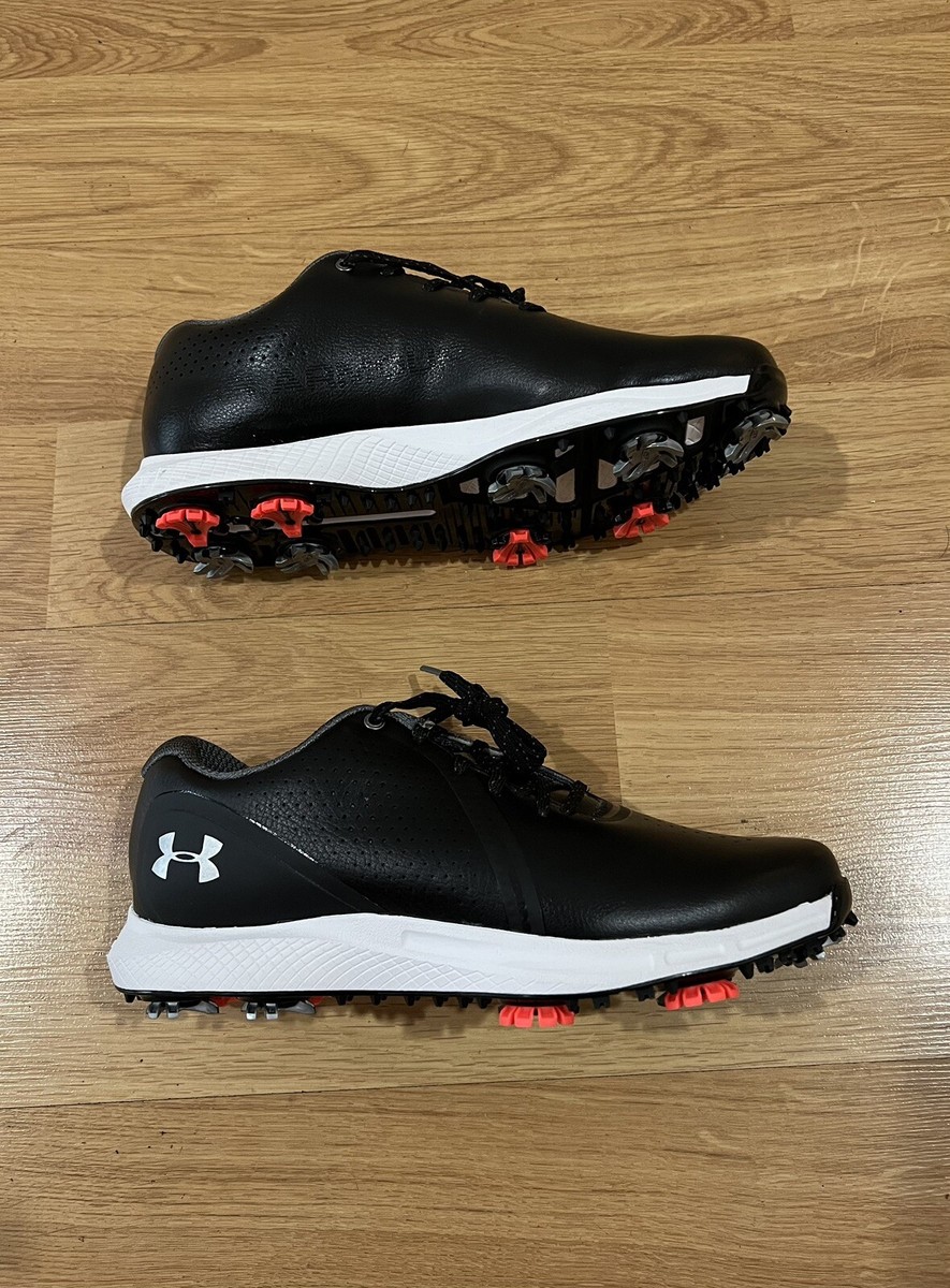 Under Armour Men\'s Charged Draw Black RST Golf Shoe 3024562-001 Size 7 Under Armour Charged Draw Black RST Golf Shoes Cleats  main image 3