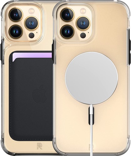 Phone Rebel - Étui mat transparent pour iPhone 13 Pro Max Plus givré série GEN-3 - Photo 7 sur 98