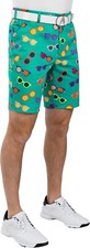 Royal and Awesome Men`s Golf Shorts Specs-tac...