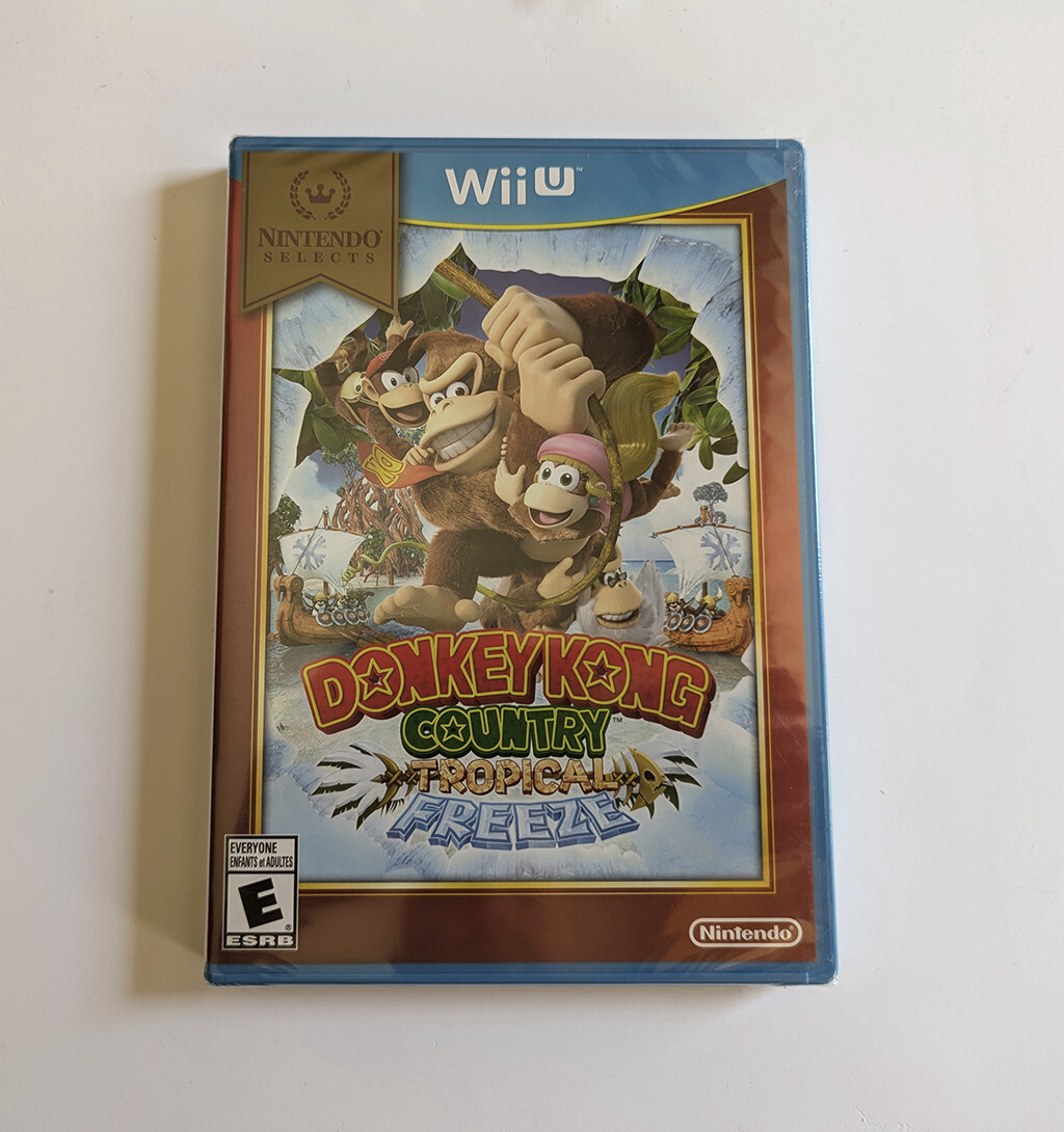 Nintendo Wii Donkey Kong Country Returns Wii U Game Donkey Kong
