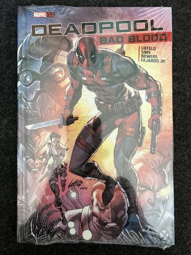 Deadpool: Bad Blood (Marvel Comics 2017 Hardcover) NEW/SEALED
