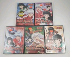 InuYasha DVD LOT of 5 Volume 1-5 Ep. 1-15 Iria Zeira The Animation VHS