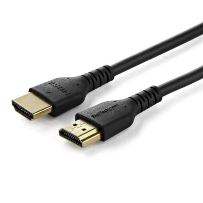 StarTech 3FT Premium zertifiziertes HDMI-Stecker-auf-HDMI-Steckerkabel - Schwarz