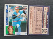 KENT HRBEK CARDS Your Pick TOPPS Fleer Donruss Variations O-Pee-Chee 1983 - 1993