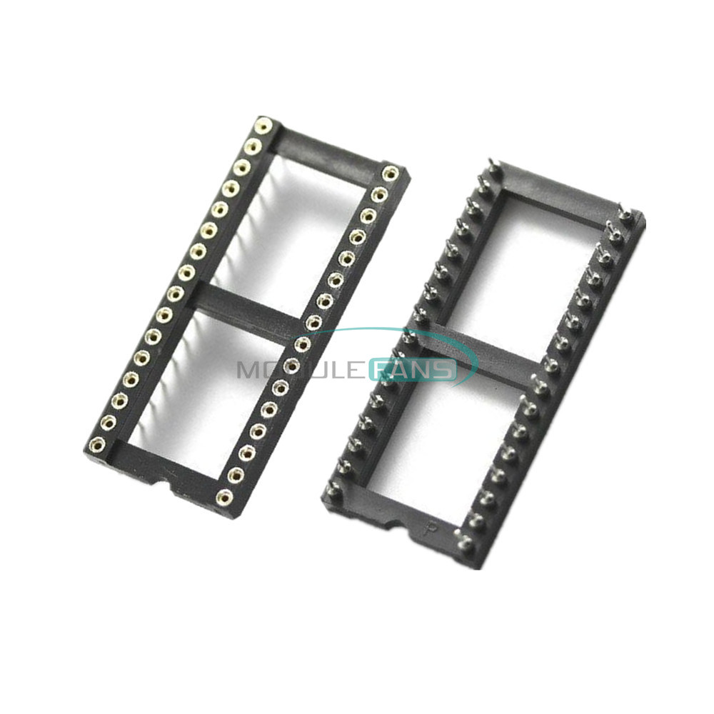 Prese Per Saldatura Placcate Oro 20 Pezzi Prese IC 14 Pin DIP/SIP - Foto 8