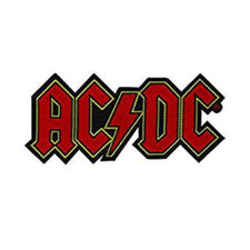 AC/DC cutout logo patch