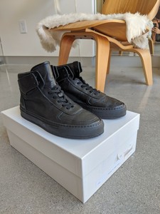 common projects black high tops