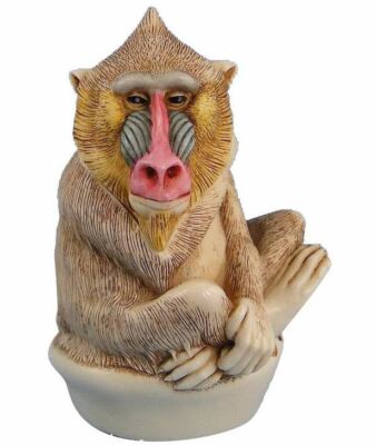  Harmony Kingdom Up To Scratch BABOON  TJBA - Mint and FREE SHIP!