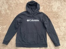 Columbia Youth LARGE Black Hooded Sweater Sport Casual Outdoors Pullover