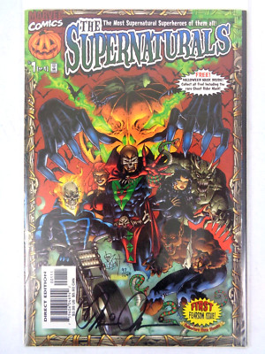The Supernaturals #1 Comic Book Signed By Brian Pulido 1/1500 Key Dynamic Forces