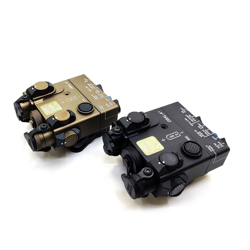 Tactical DBAL-A2 PEQ-15A IR/Green Visible Laser Dot Sight Light