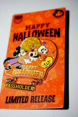 2021 Disney Parks Happy Halloween Annual Passholder Pin Walt Disney World