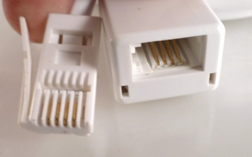 BT Telephone Plug to Socket 3 Metre Extension Lead 2 Pieces EBL72A2-2 - Picture 3 of 3