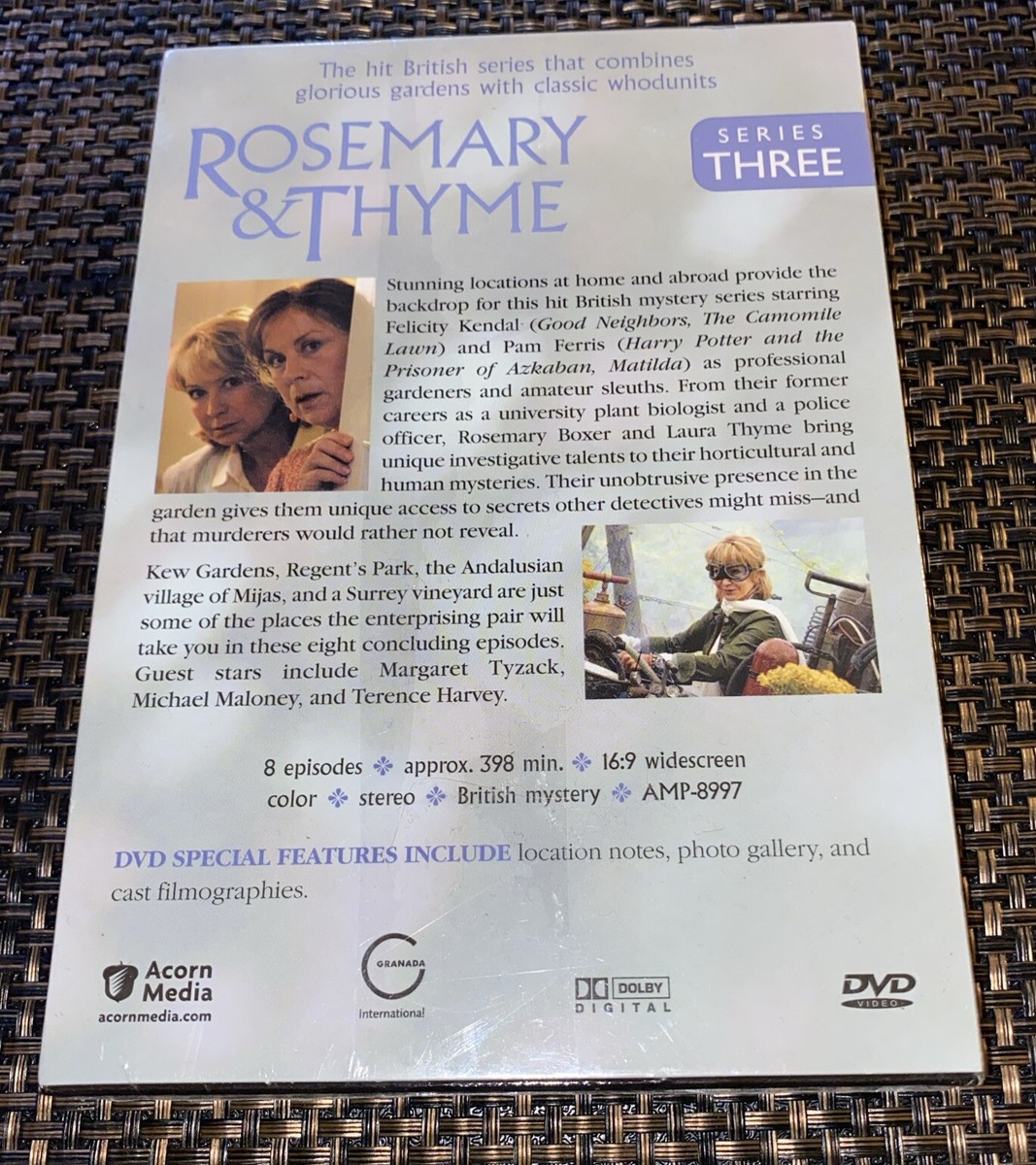 Rosemary & Thyme Series 3 DVD Set Felicity Kendal Pam Ferris