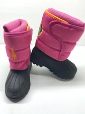 Girls Size Insole Boots Snow Rain Removable Liners Sz 7