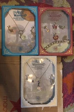 Disney Couture Alice In Wonderland Limited Edition Jewelry Collection set