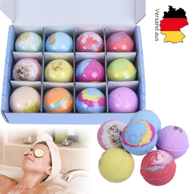 Badebomben für Kinder mit Überraschung, Natürliche Badekugeln Geschenkset