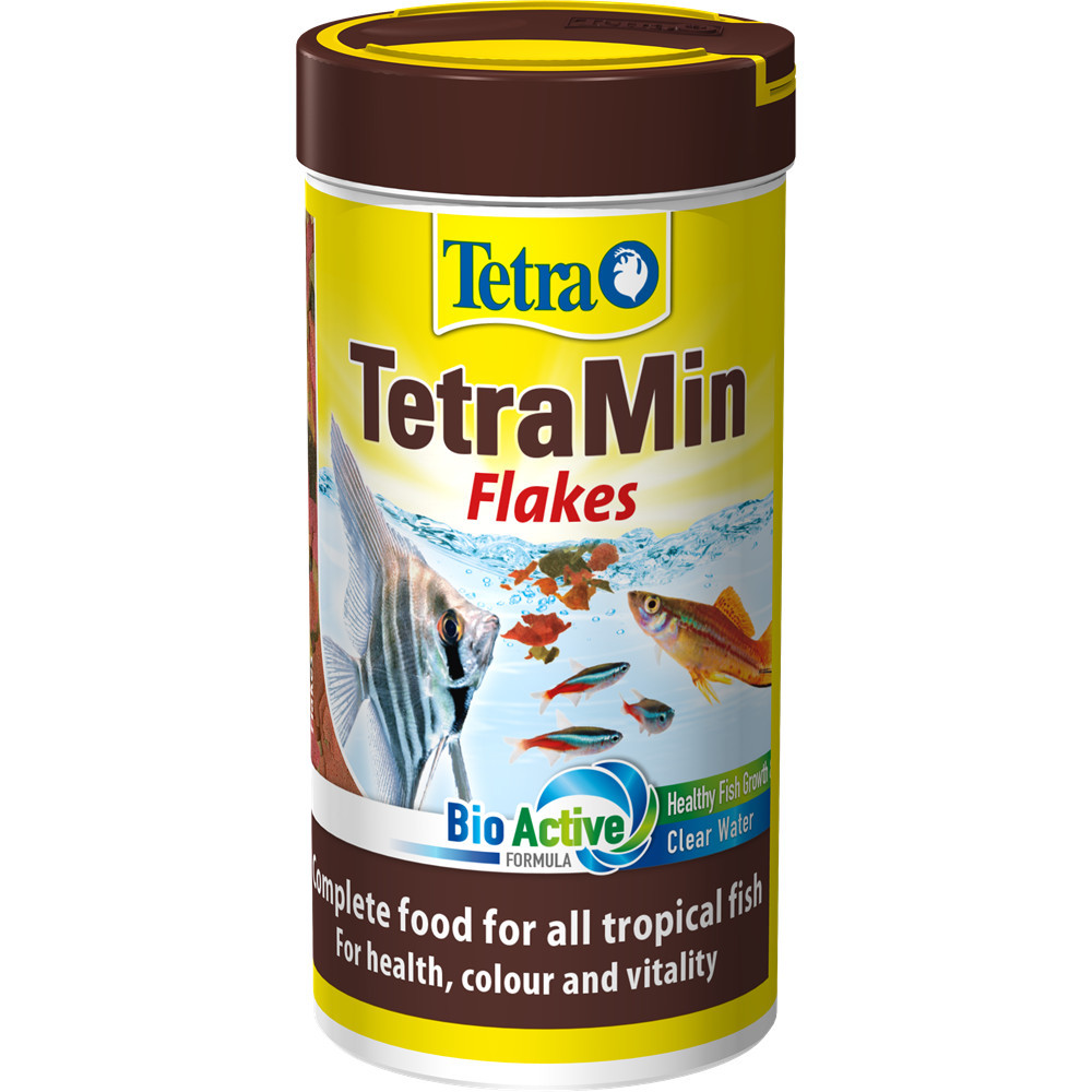 Tetra TetraMin Flakes 200g Complete Fish Food for All Tropical