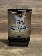 2019 Topps Tier One Talent Autograph Bert Blyleven On Card Auto 184/200