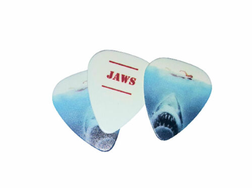 Set of 3 JAWS shark movie premium Promo Guitar Pick Pic - Picture 2 of 2